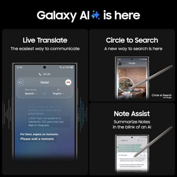 Samsung Galaxy S24 Ultra 5G AI Smartphone